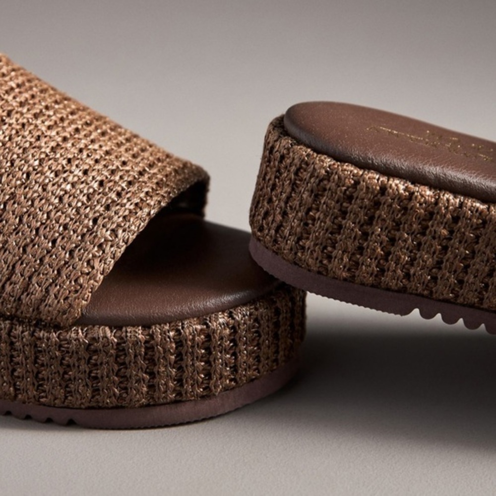 NIB Matisse Montego Platform Sliders x Anthropologie | US 6/ EU 37 - Picture 3 of 4